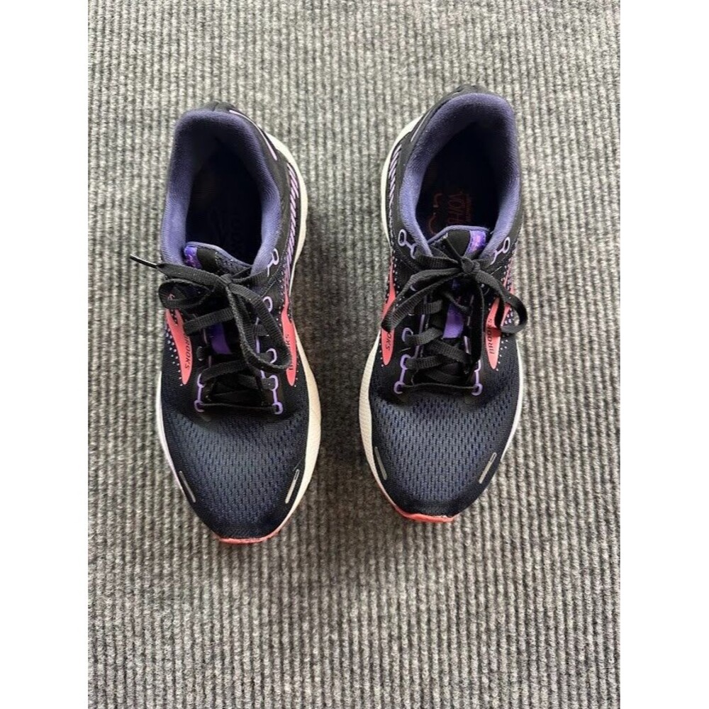 Brooks Womens Adrenaline Gts 22 Running Shoes 9B Blue Lace Up